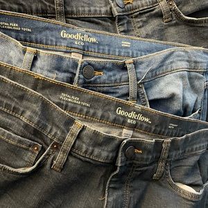Goodfellow & co mens jeans three pairs
